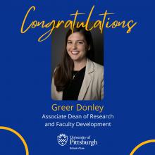 Congratulations Greer Donley!