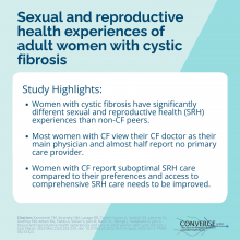 Sexual and reproductive health experiences and care of adult women with cystic fibrosis