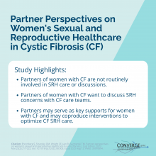 Partner perspectives on women's sexual and reproductive healthcare in cystic fibrosis
